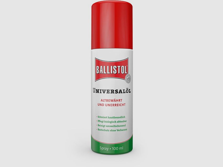 Ballistol Waffenöl Spray 100ml Reinigungszubehör für Waffen