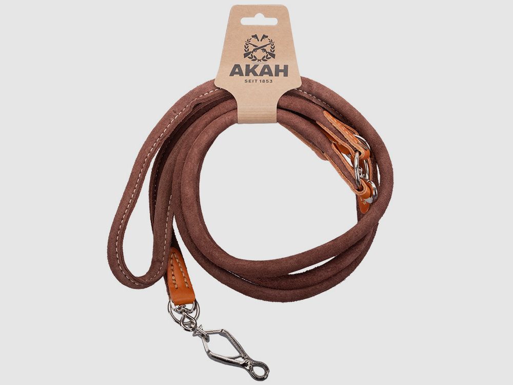 Albrecht-Kind laisse en cuir d'élan à bandoulière. 185 cm accessoires de chasse