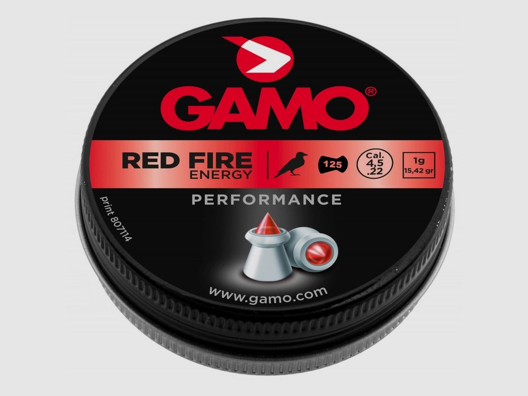 Caja de 125 balines Gamo Red Fire cal. 4,5mm, imagen 1 de 2