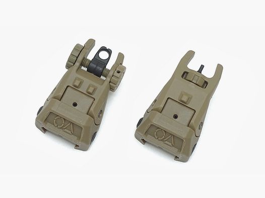 OA BUIS polymer sight set coyote
