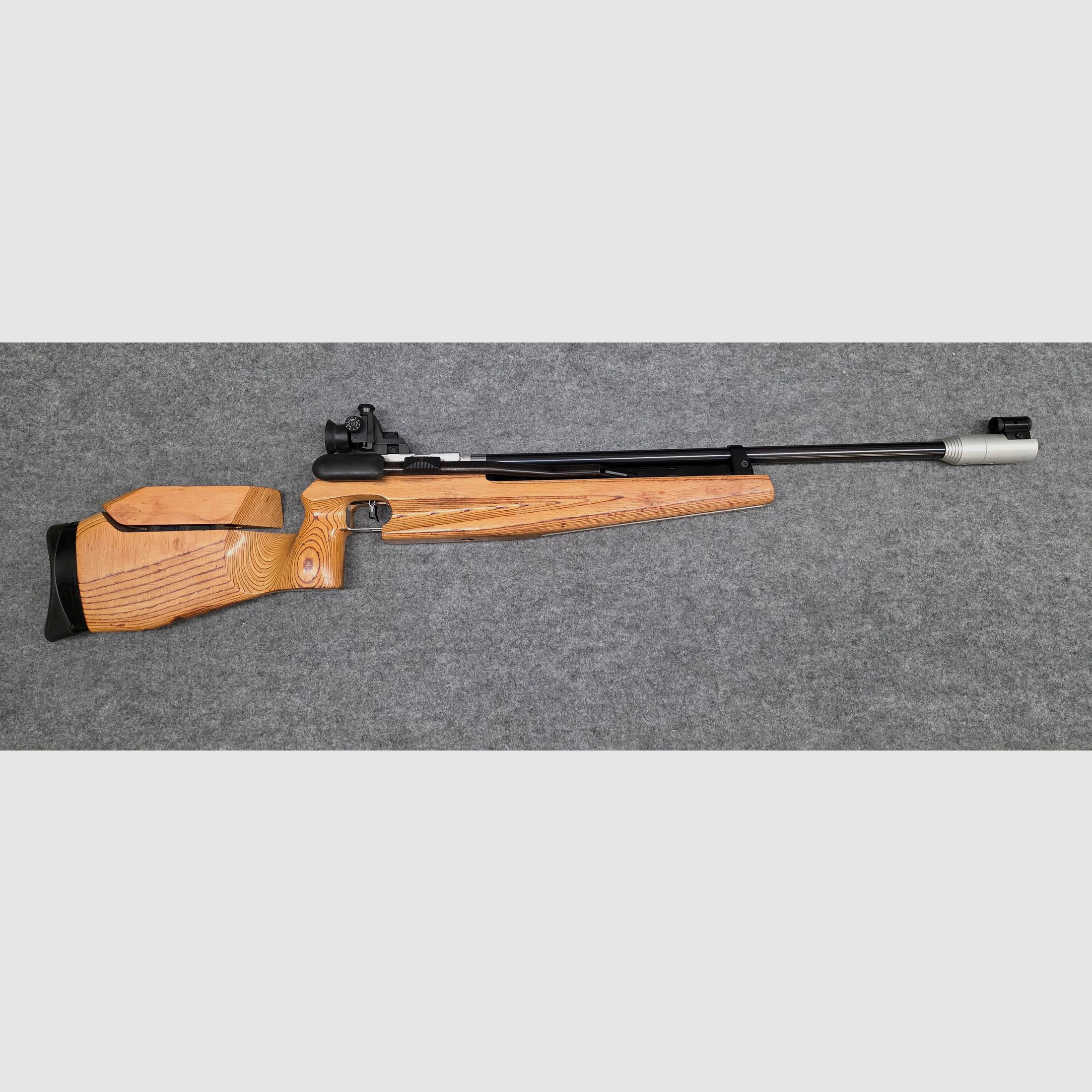 Feinwerkbau FWB Mod. 601 Bedienungsanleitung Luftgewehr Vorkomprimierer Pressluft Match Gewehr