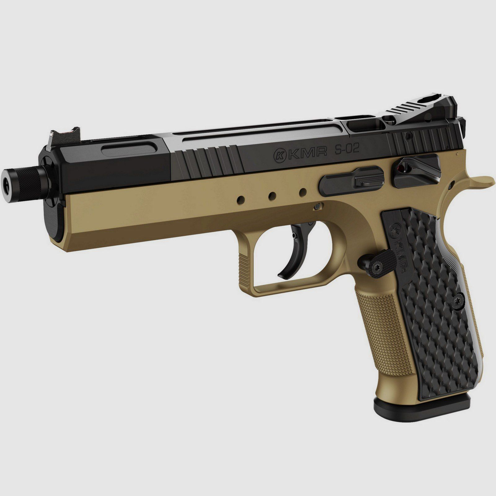KMR S-02 .22 LR, OR, SR, GREY KHAKI, 10R (5.5 inch), Bild 1 von 7