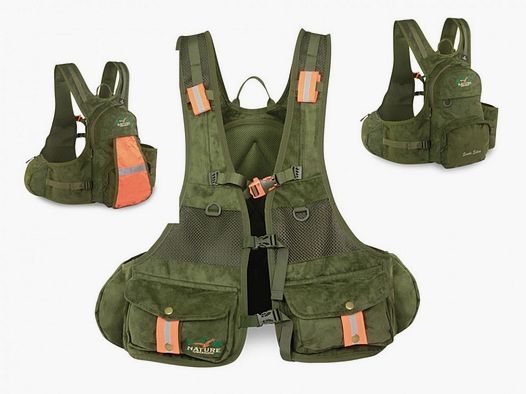 MARSUPIO Rucksack / Weste Suede Mod. Selva