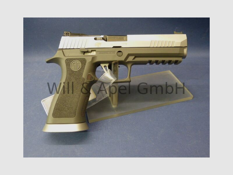 SIG SAUER P320 X Five Legion Sombra Plateada Maestría