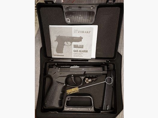Zoraki 918 9mm P.A.K. noir - ancien (PTB 965)