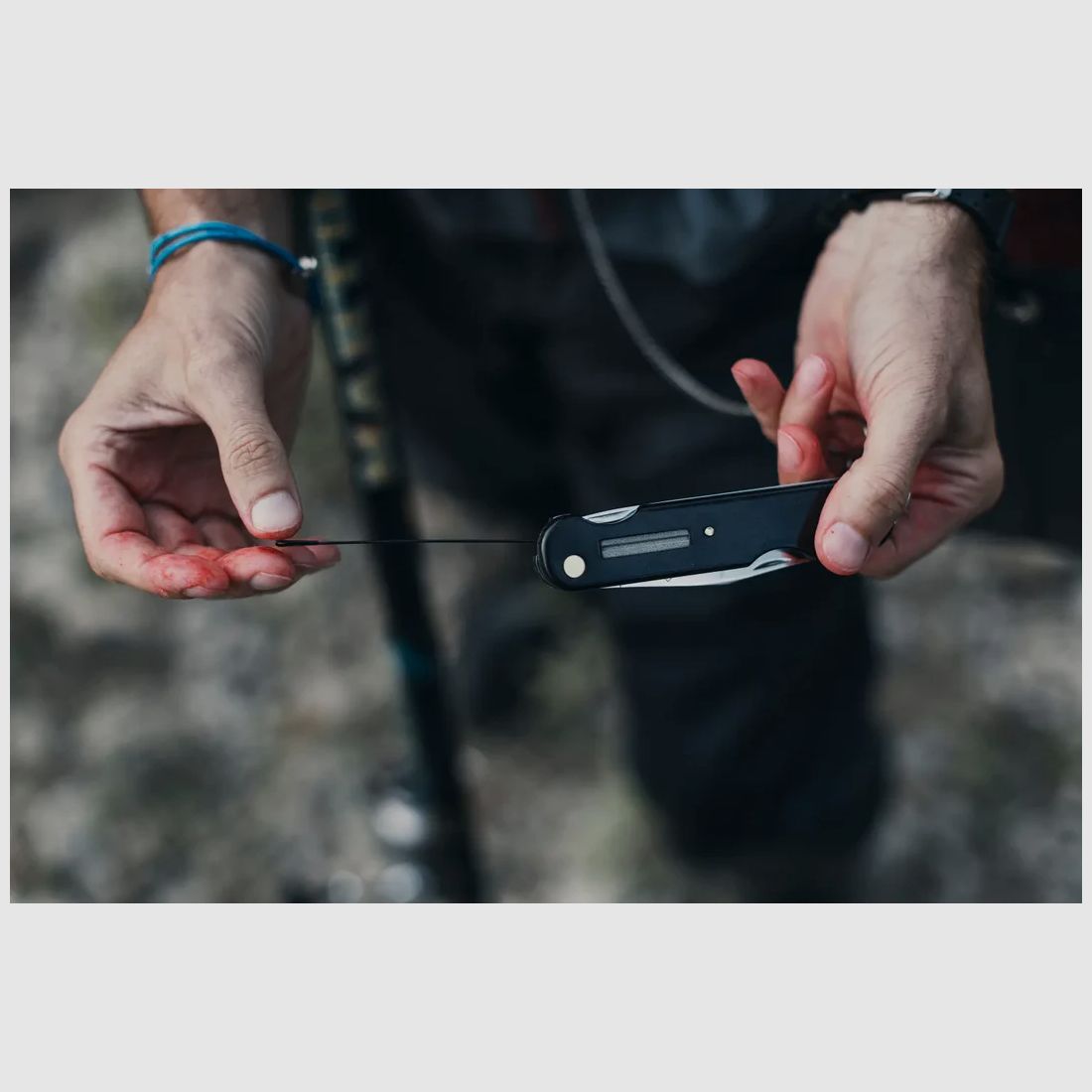 PUMA TEC Universal Anglermesser 863 | Klappmesser für Angler