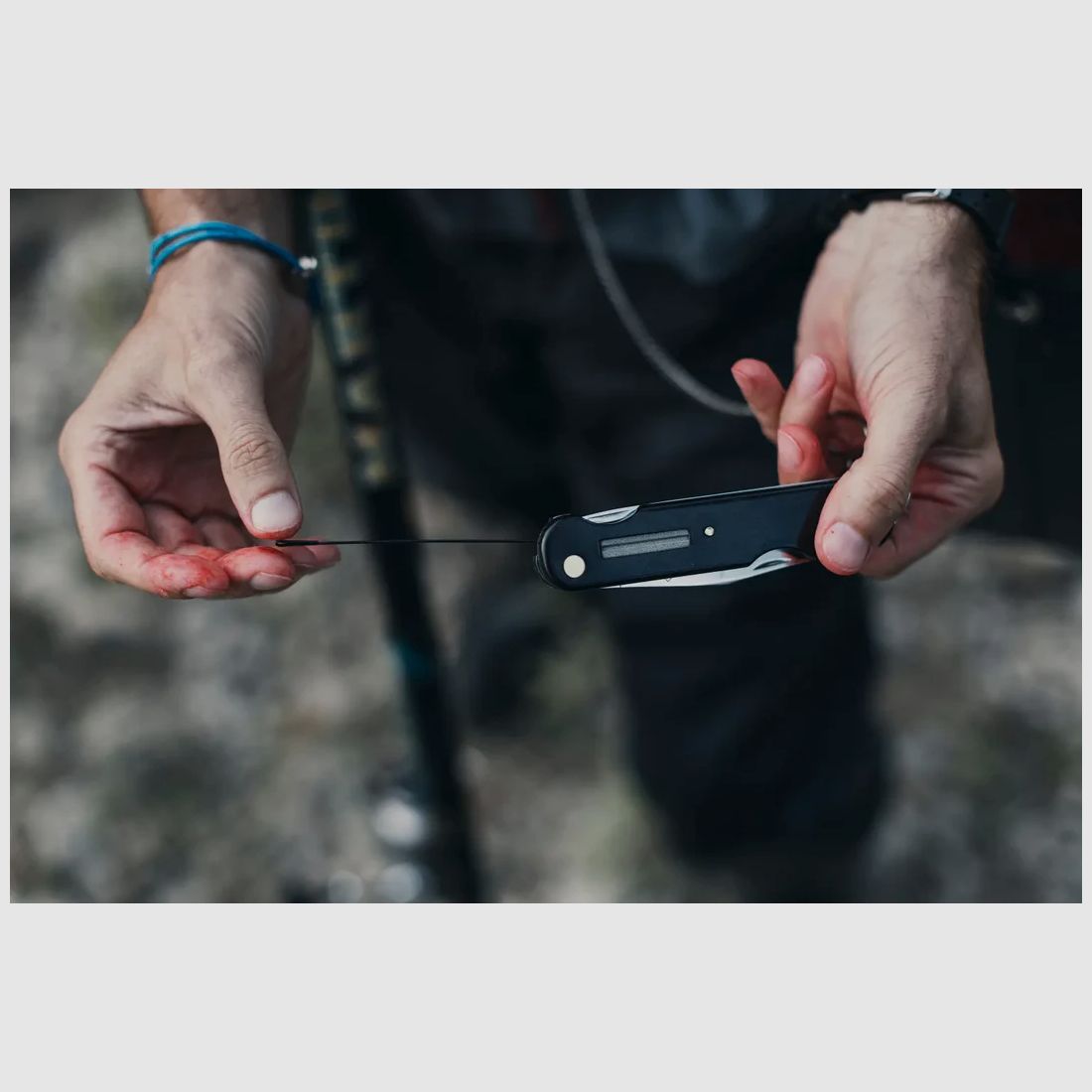 PUMA TEC Universal Anglermesser 863 | Klappmesser für Angler