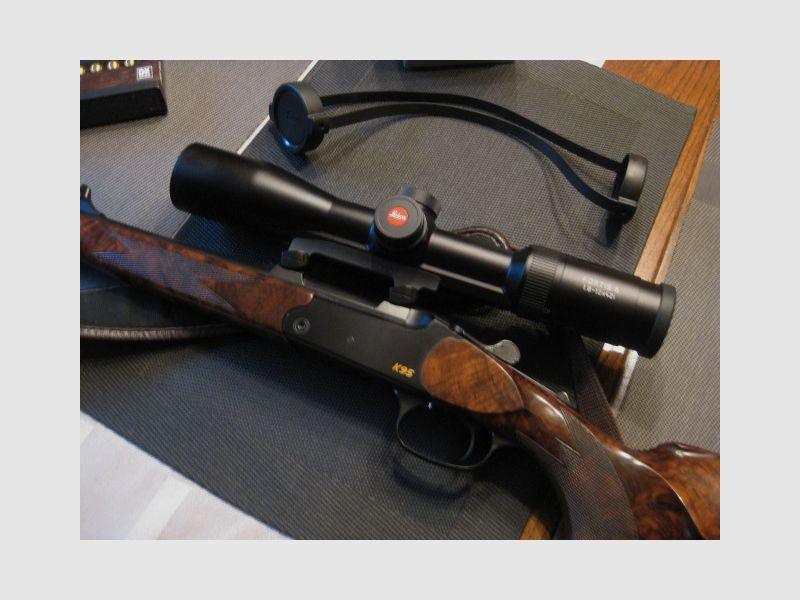 Droomachtige Blaser Black-Custom K95 met droomstock HK 9/10 in caliber .308 Winchester incl. LEICA Fortis 1,8-12x42i red dot sight L-4A (zoals ZEISS 60) en incl. 60 schoten RWS DK 10,7 gram