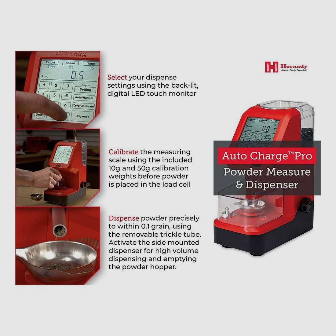 Hornady Bilancia Dosatore Charge Auto Pro 050053, Bild 2 von 2