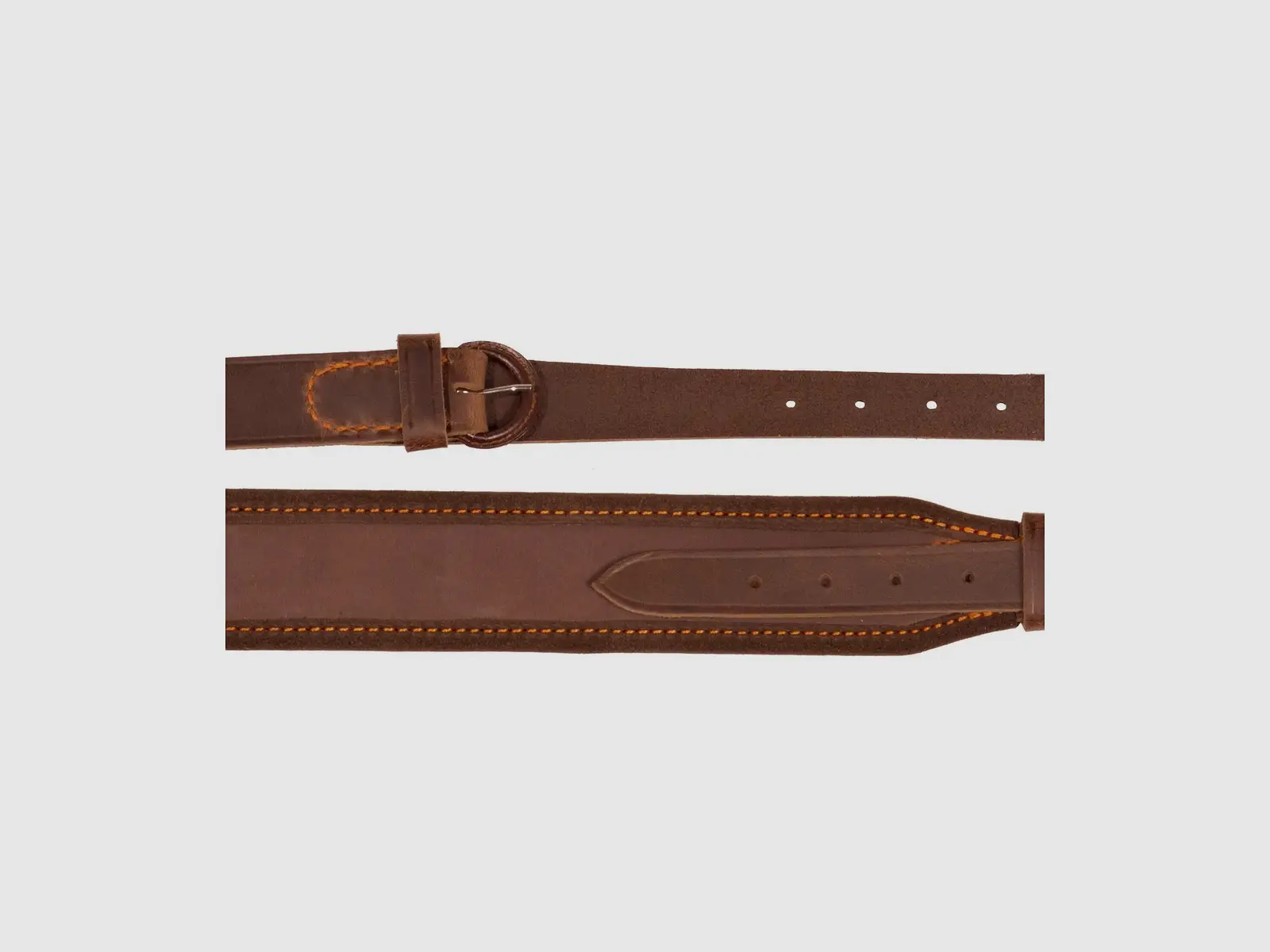AKAH Pull-up Leather Rifle Sling with Suede Padding, image 2 of 3