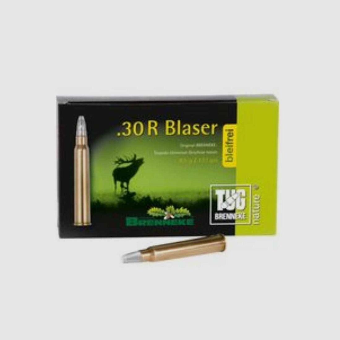 .30 R Blaser TUG nature+ 9,5g/147grs. Brenneke