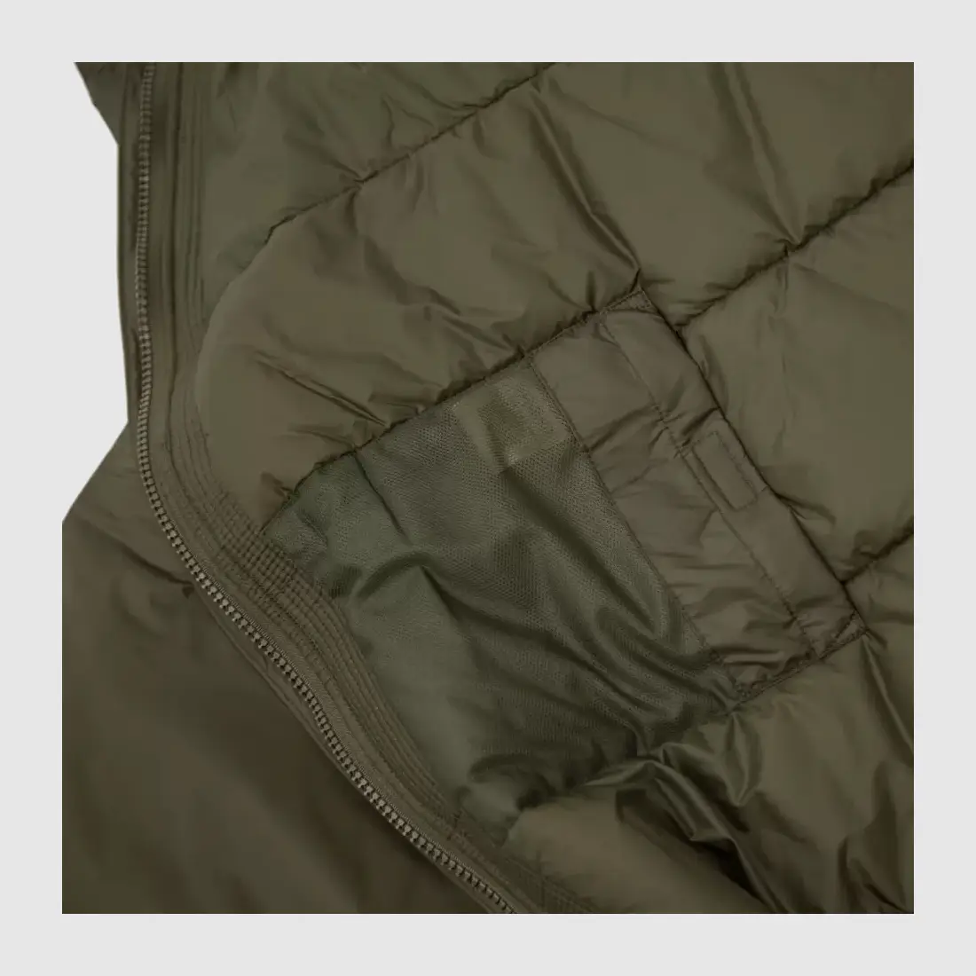 Outdoor sleeping bag SOF 1, Olive, image 3 of 11