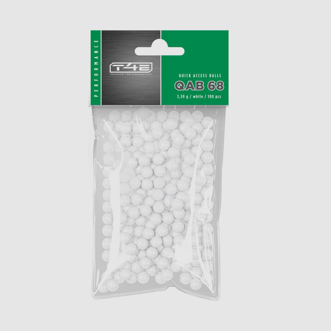 T4E Performance QAB 68 Polymerkugeln 100 Schuss Kaliber .68