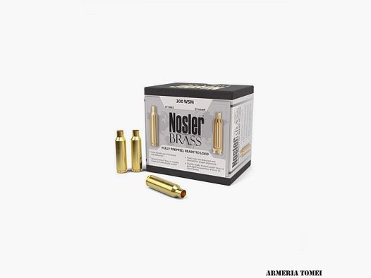 NOSLER – HÜLSEN Kal. 300 WSM (Packung 25 Stück)