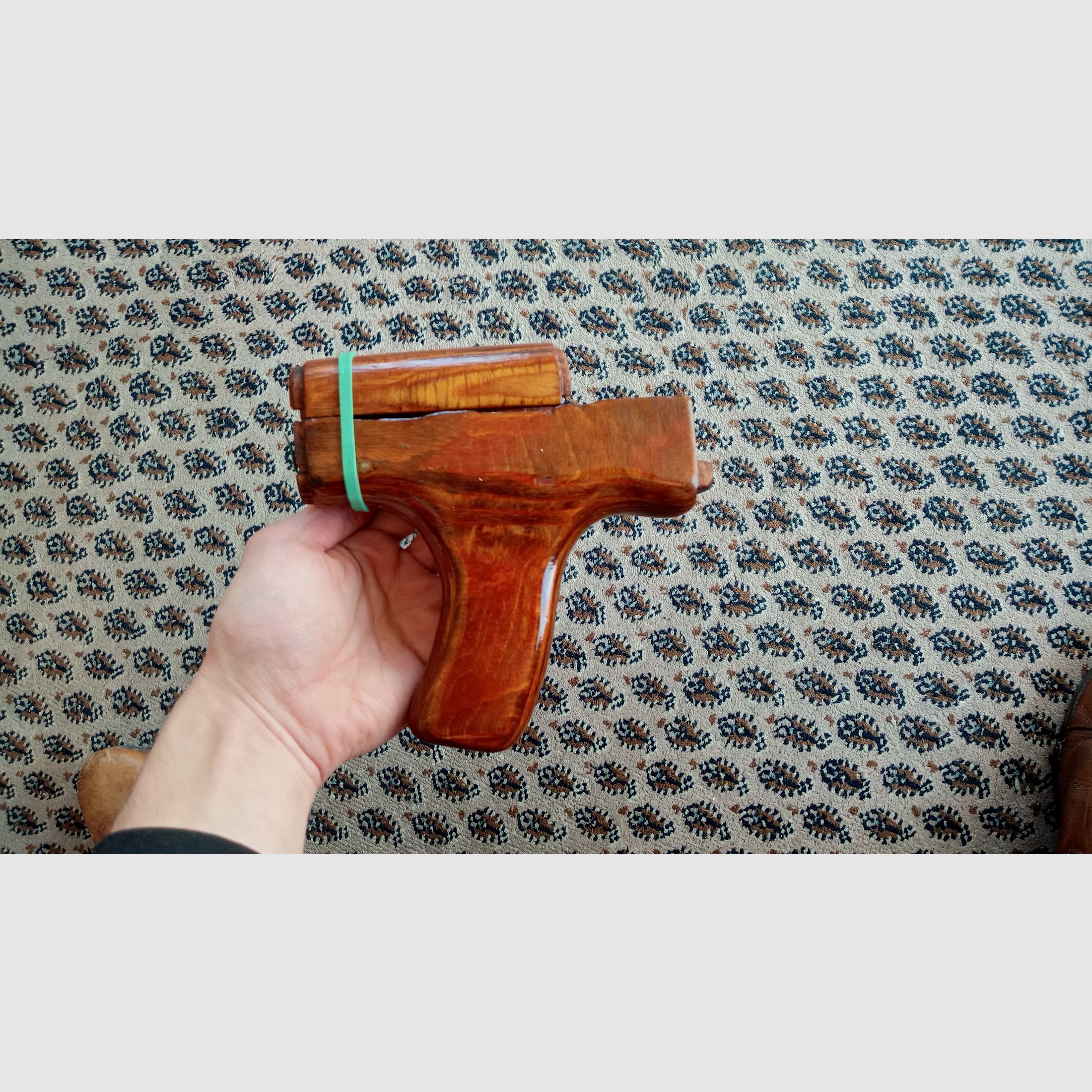 Originele Roemeense AK handbescherming s.g. Ezel-Pimmel (Uluc) Laagjeshout Romy Donkey Dong voor PM md.63 md.90 AIMR AIMS // AKM voorhand ideaal voor Cugir WASR