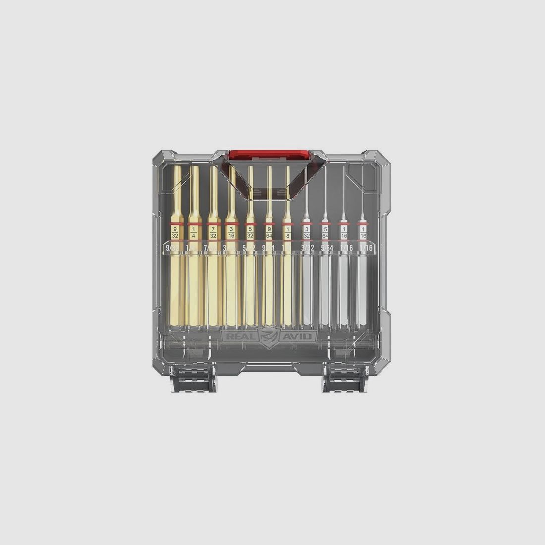 REAL AVID AND REAL AVID ACCU-PUNCH STANDARD BRASS & STEEL PIN PUNCH SET