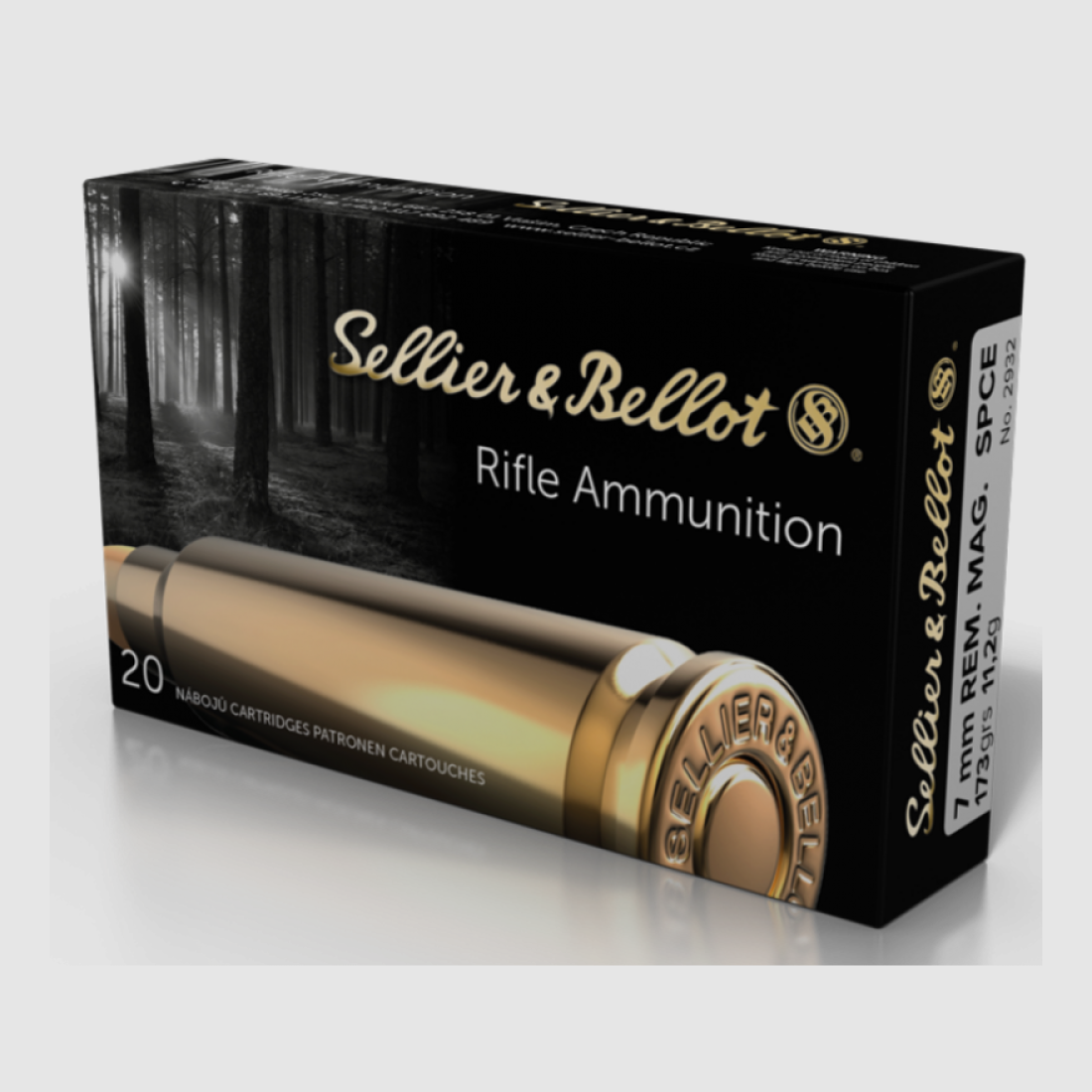 7mm Rem Mag S&B SPCE 173gr VE20