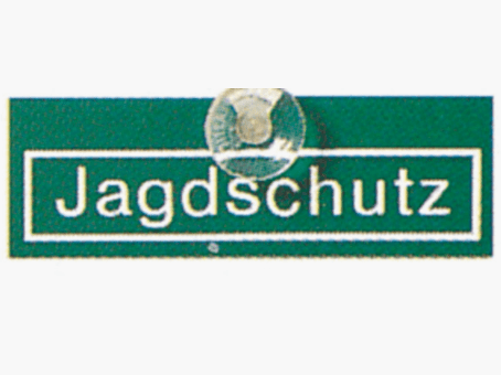 AKAH Autoschild "Jagdschutz"