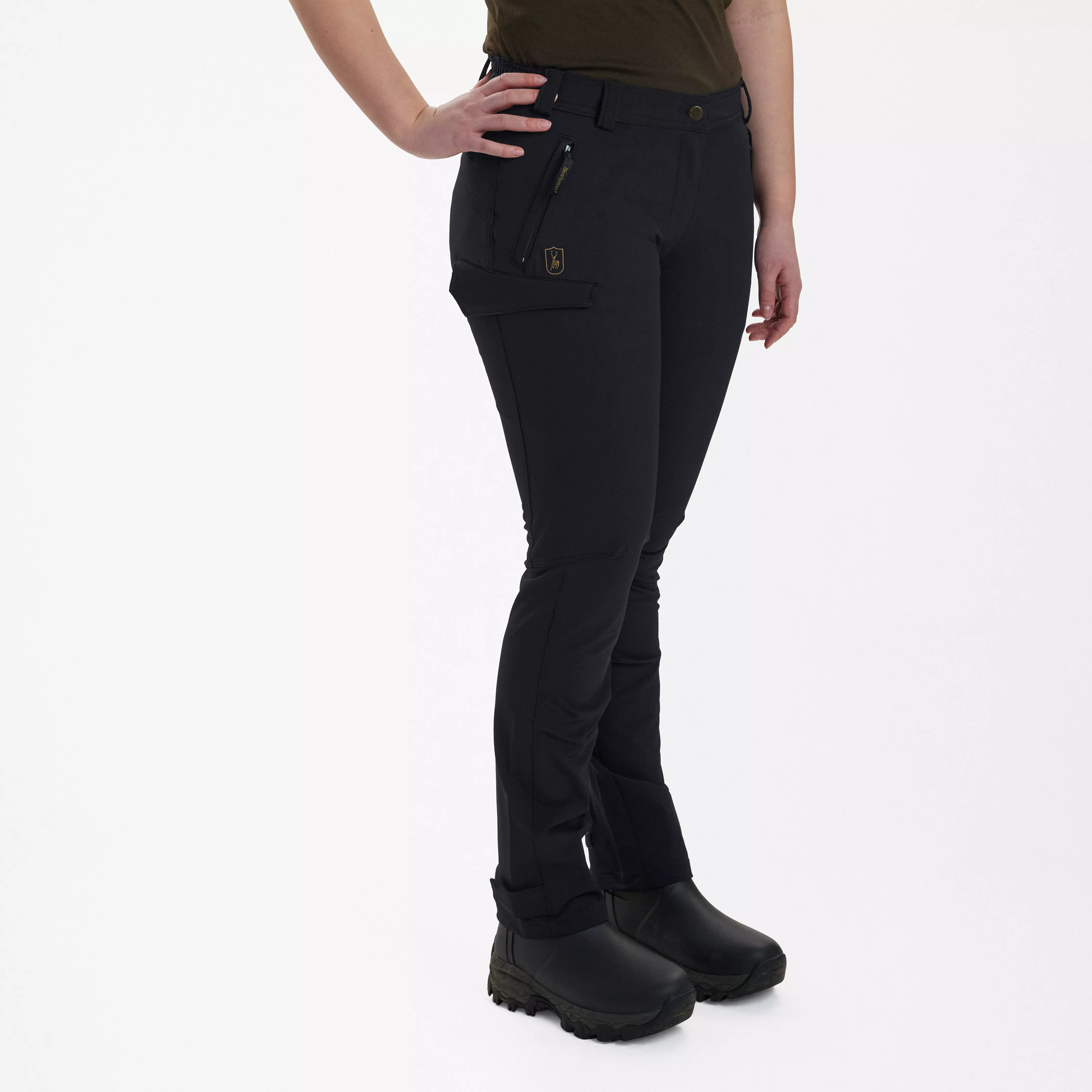 Lady Ann Full Stretch Pantalon - Noir, image 1 sur 5