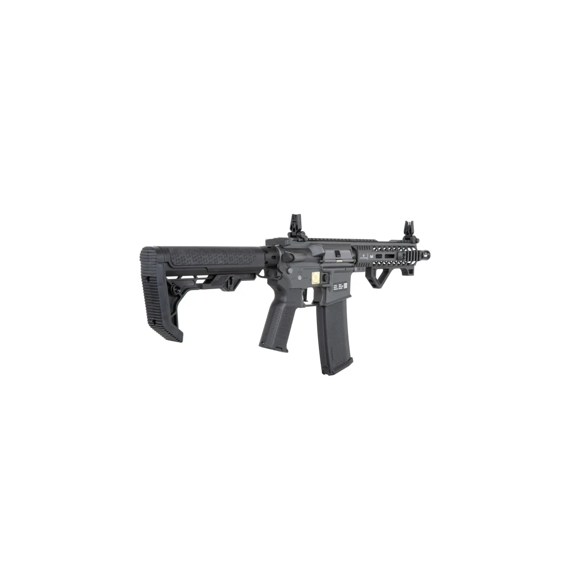 SA M4 CQB M-LOK (RRA SA-P17 PRIME™ Aster II ETU BLDC™) Airsoft Geweer Vrij vanaf 18 – Chaos Grey -F-, afbeelding 6 van 24