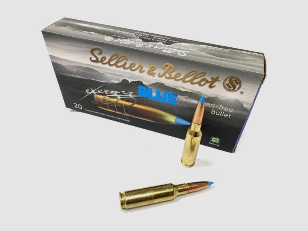 Sellier & Bellot Exergy TXRG Blue 30-06 180 gr Munition, Bild 1 von 2