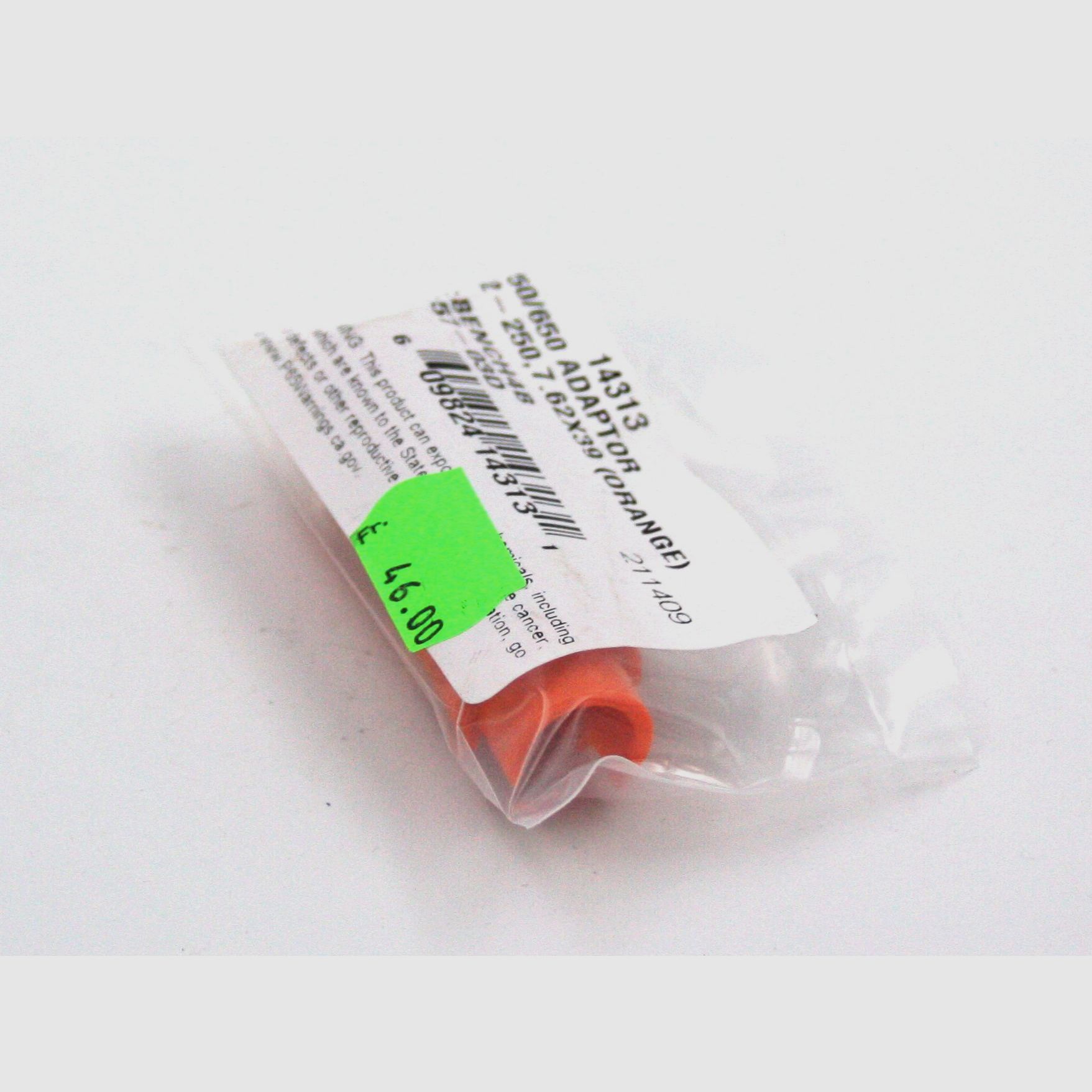 Dillon 750/650 Adaptor 22-250,7,62X39 Orange 14313,