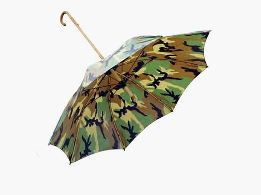 Großer camouflierter Jagdregenschirm mit Schraube 73040
