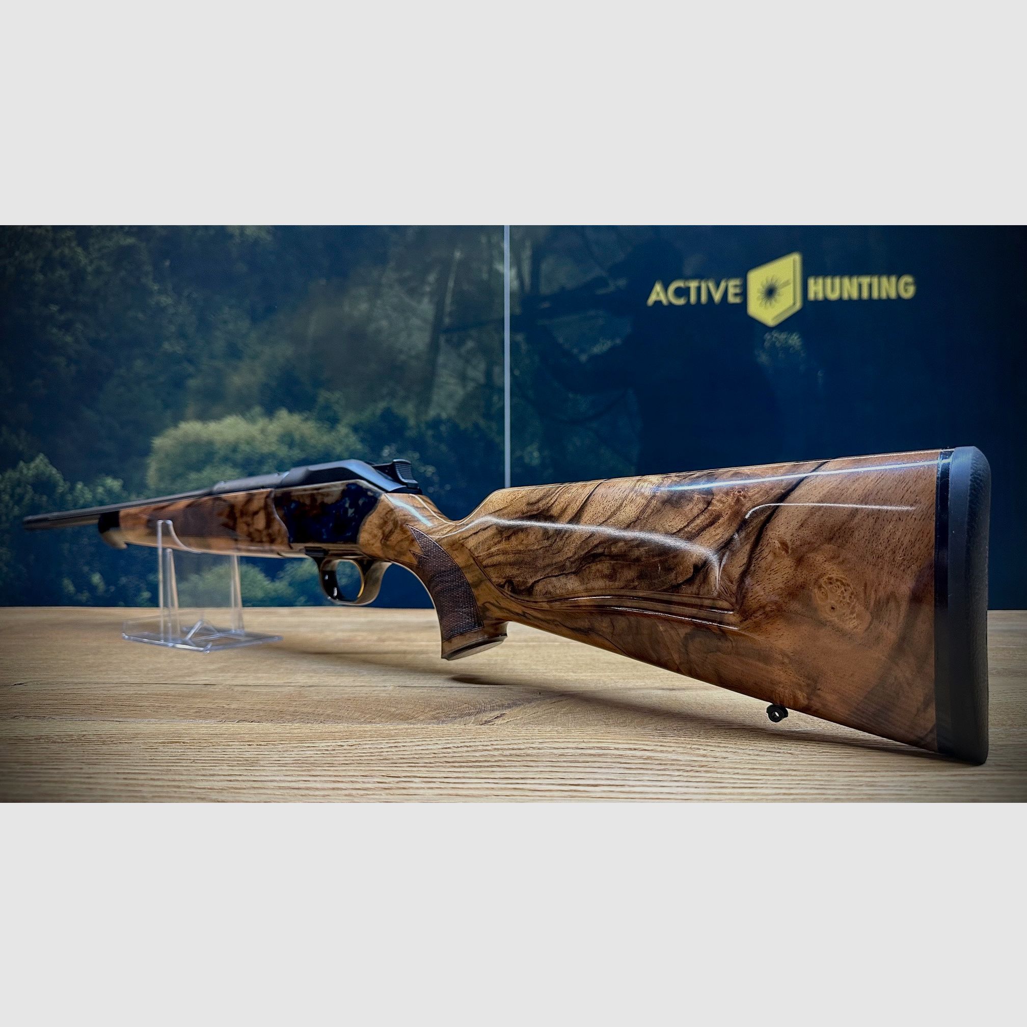 Blaser R8 mit Bunthärtung / HK7 / Stahlsystemkasten&Abzug / stan. Verschluss TRAUMWAFFE, Bild 1 von 8