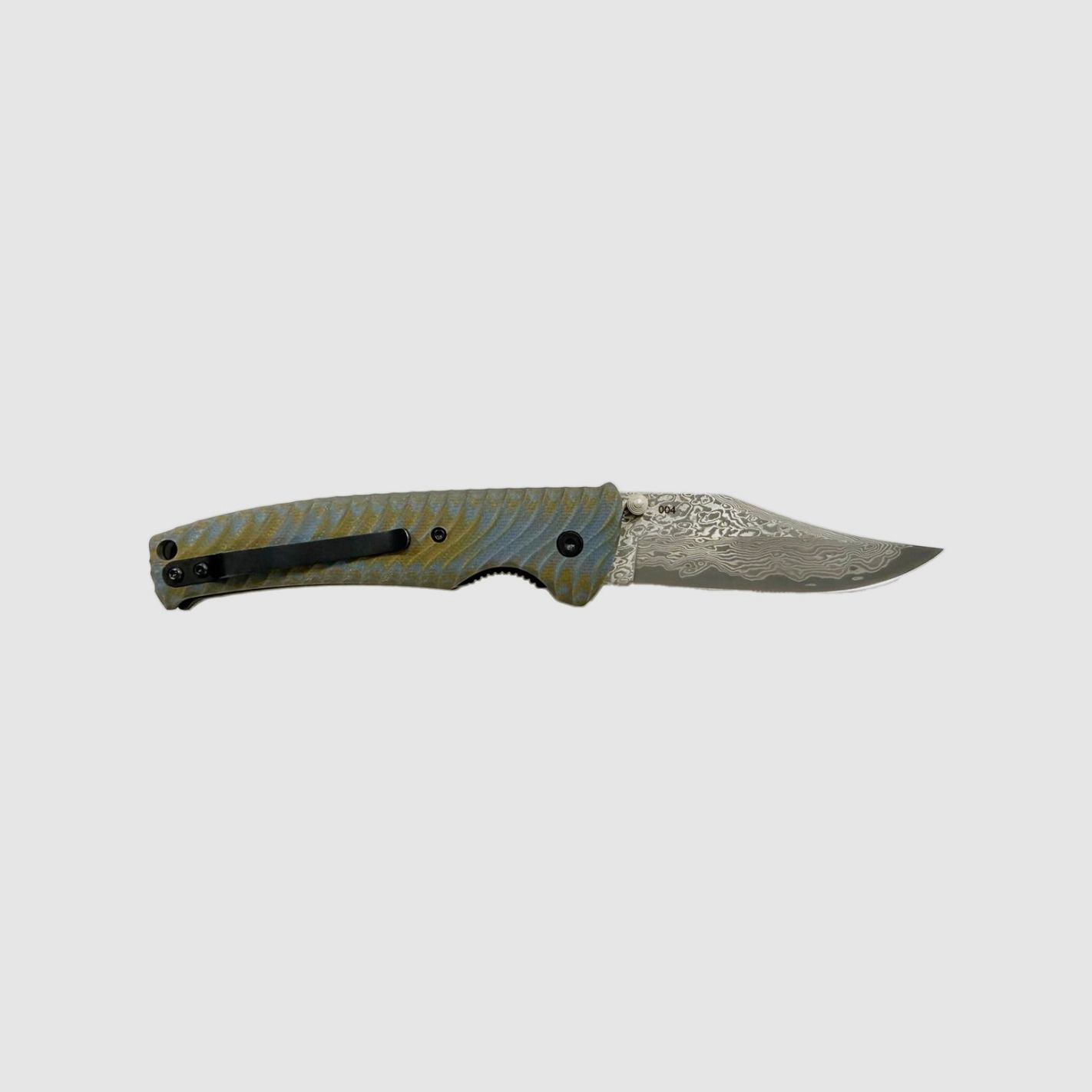 Tecnocut - Clip Point Messer Damasco Griff G10, Bild 2 von 3