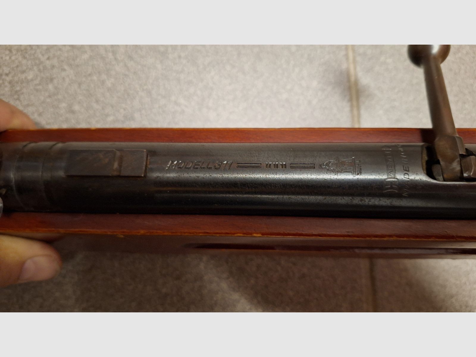 Haenel Suhl Modell 311 Original DDR Luftgewehr