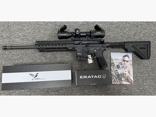 Heckler & Koch MR223 - usado - Excelente con nueva mira telescópica