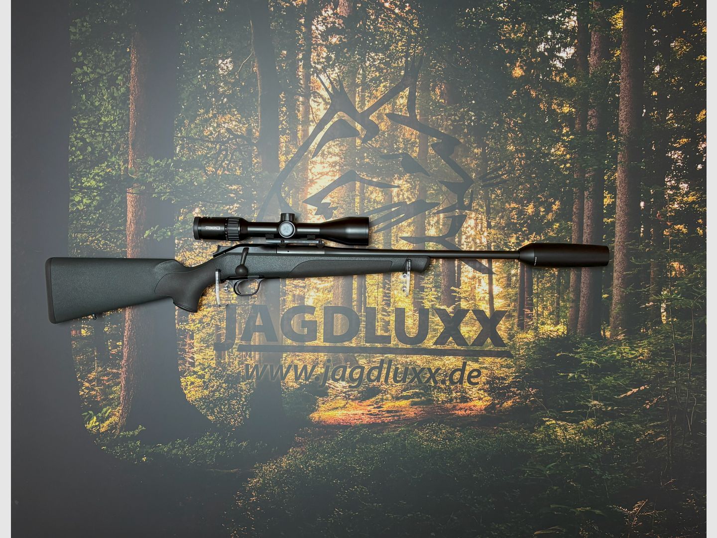 Blaser R8 Professional 308Win. Komplettset mit Steiner Optik und Freyr & Devik Schalldmpfer