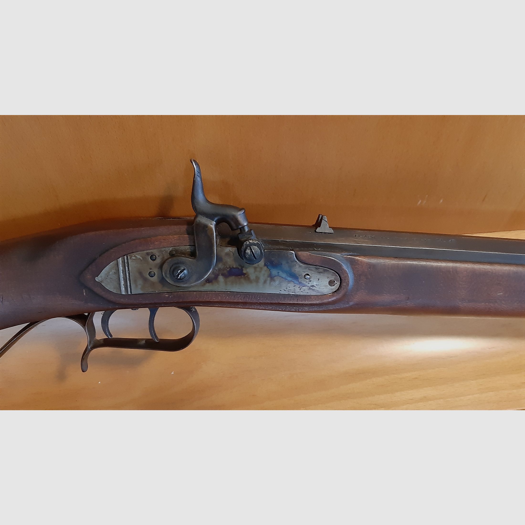 Cal. 45 muzzleloader percussion rifle made in Italy