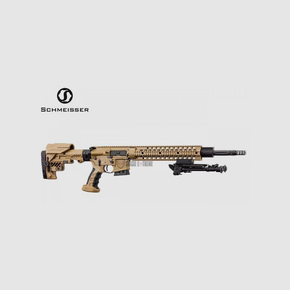 Karabina SCHMEISSER AR15 DMR RAL 8000 18" Kal. 223 Rem Tan, zdjęcie 4 z 5