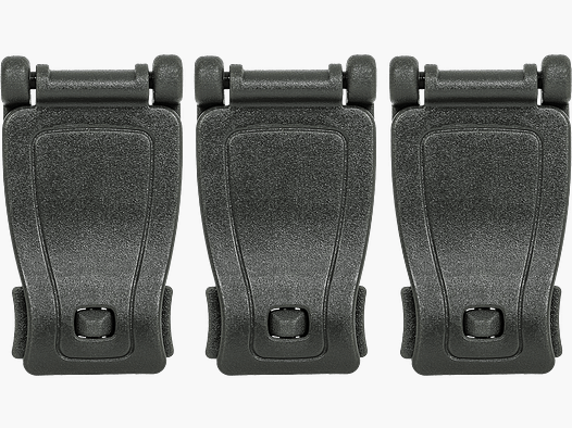 Tacstack Clip de Ceinture MOLLE 3-Pack