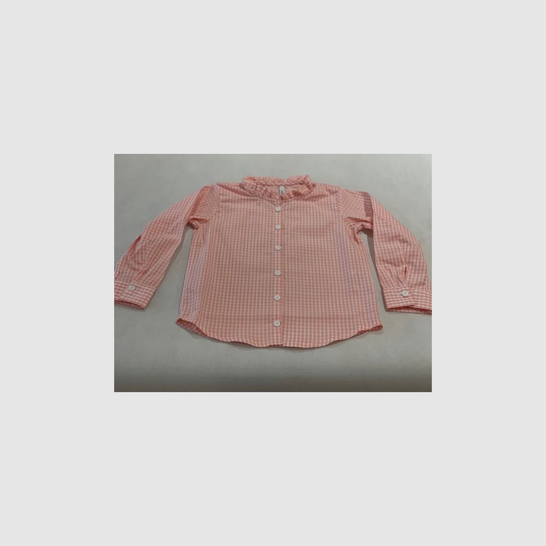 Wallmann Mädchenbluse in Rosa, Bild 2 von 2