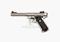 Ruger Mark IV Target Pistol Kal. 22 l.r. stainless, synthetic Grip