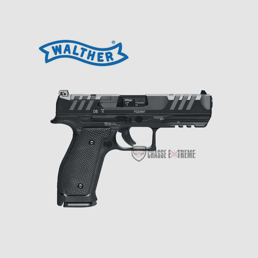 Pistole WALTHER Pdp Sf Full Size 18 Schuss 4,5" Performance-Abzug Kal. 9x19, Bild 1 von 5