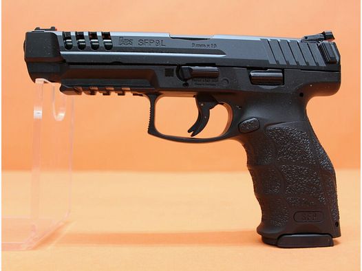 Heckler&Koch Ha.Pistole 9mmLuger Heckler&Koch/H&K HK SFP9L PB (SF) 127mm Polygonlauf/ Push-Button (9mmPara/9x19)