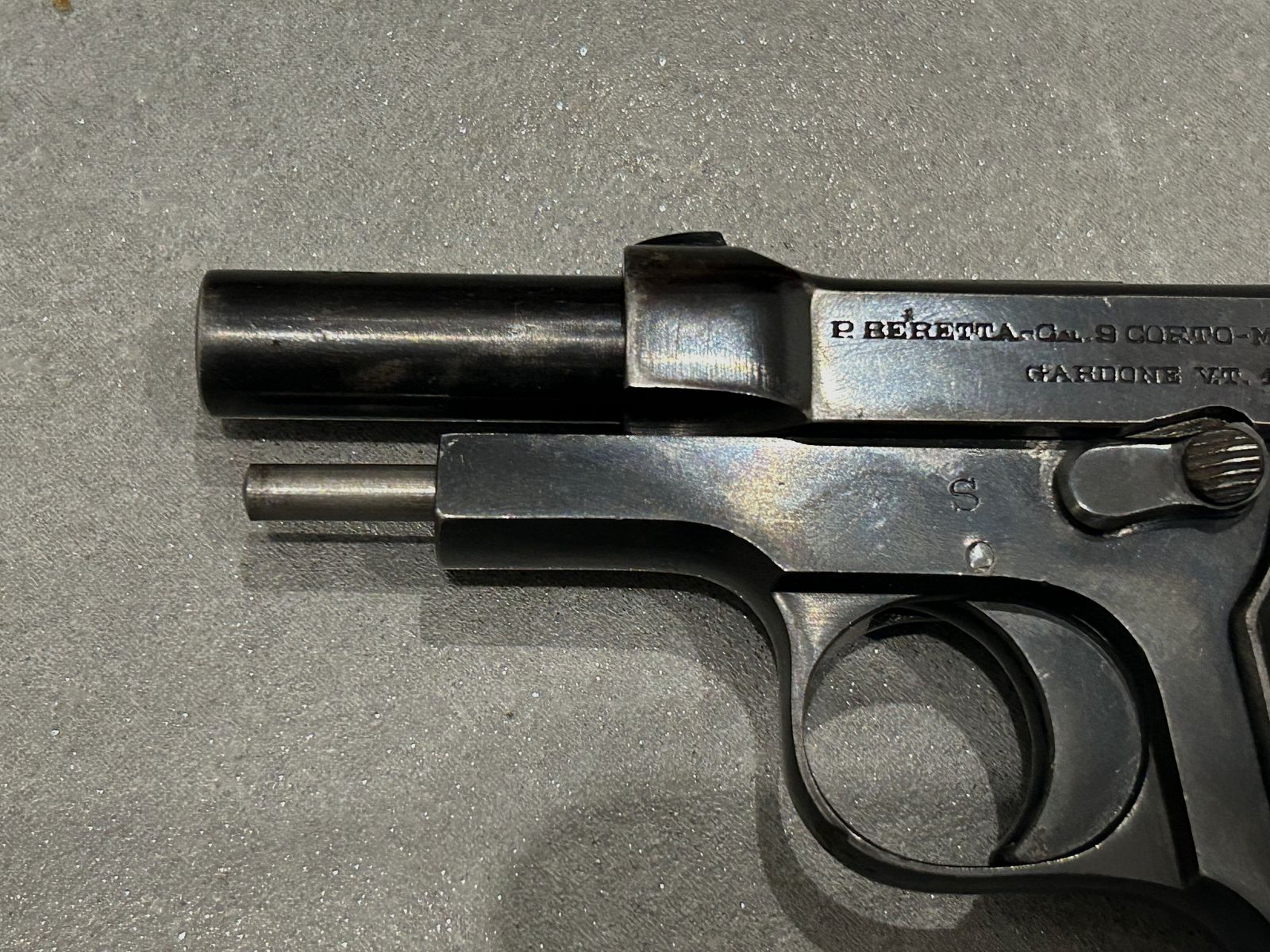Beretta M1934 - 9mm corto italienische Militärwaffe 2. Weltkrieg