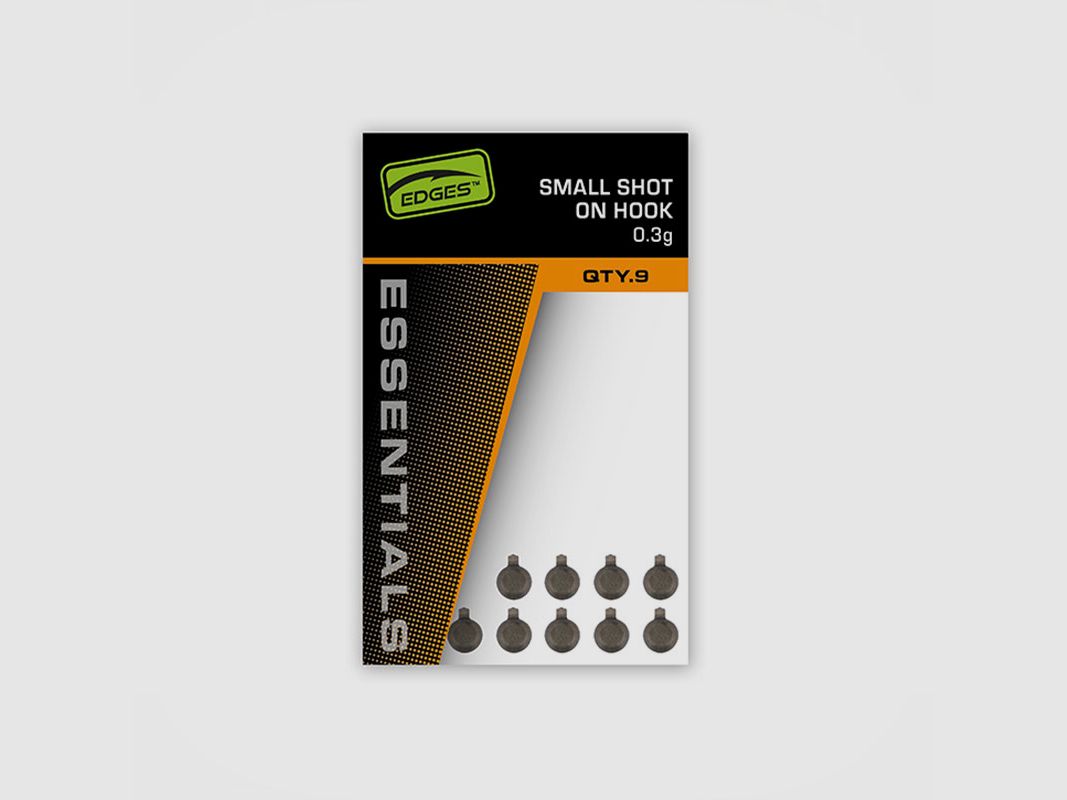 FOX – EDGES ESSENTIALS | SMALL SHOT ON HOOK 0.3g (9PCS), image 1 of 3