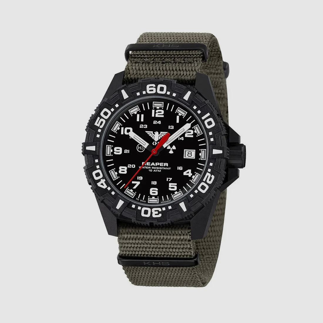 KHS Armbanduhr Reaper MK II Field Natoband