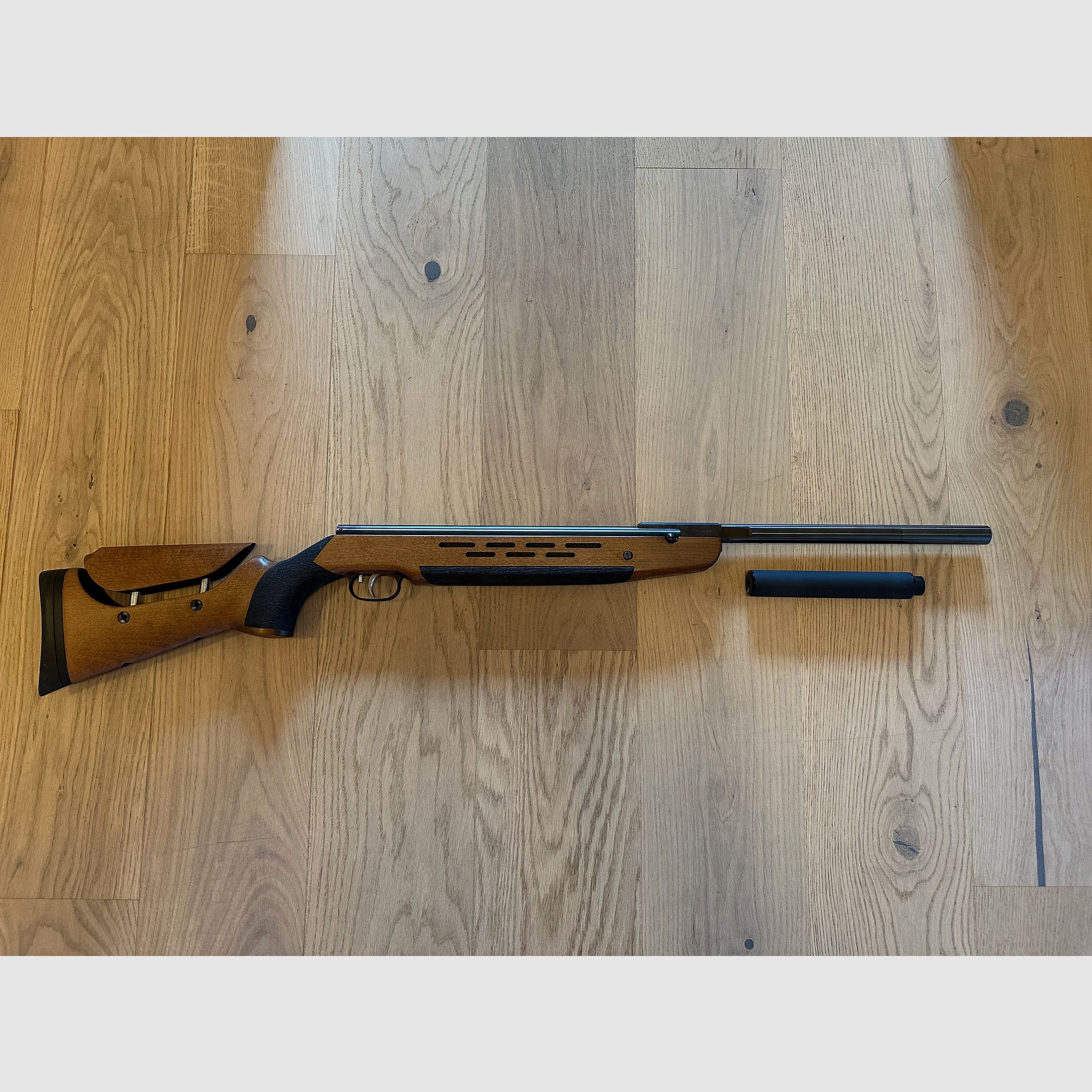 Weihrauch HW98 5,5mm mit Schalldämpfer und Koffer