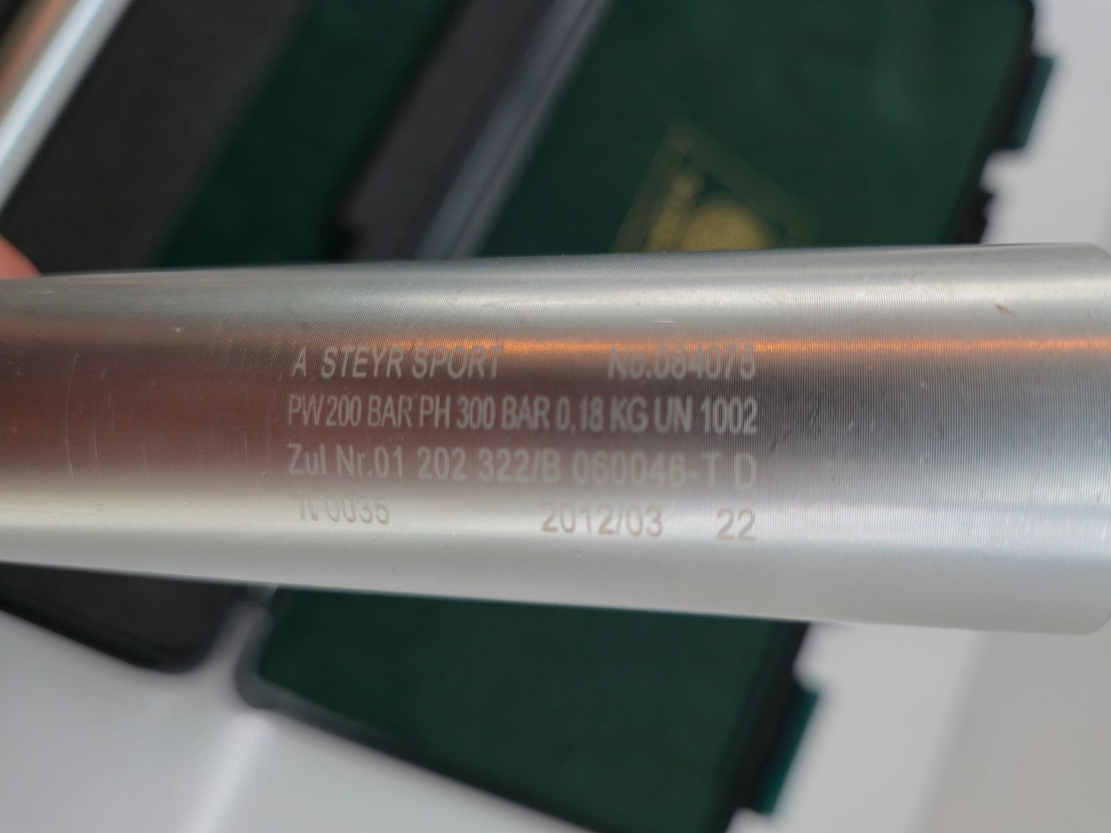 Luftpistole STEYR LP 10 ( LP10 ), Service & Dichtungstausch NEU + TÜV 2032