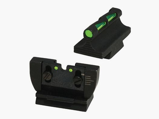 HIVIZ RUGER® 10/22® FIBER OPTIC LITEWAVE SIGHT SET BLACK