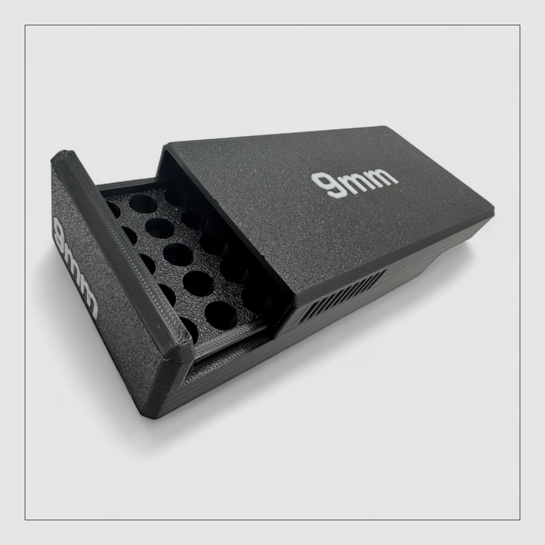 Filamelt Munitionsbox / .378 Weatherby Magnum / ‘Schiebedeckel’ / Patronenbox, Ammo Box