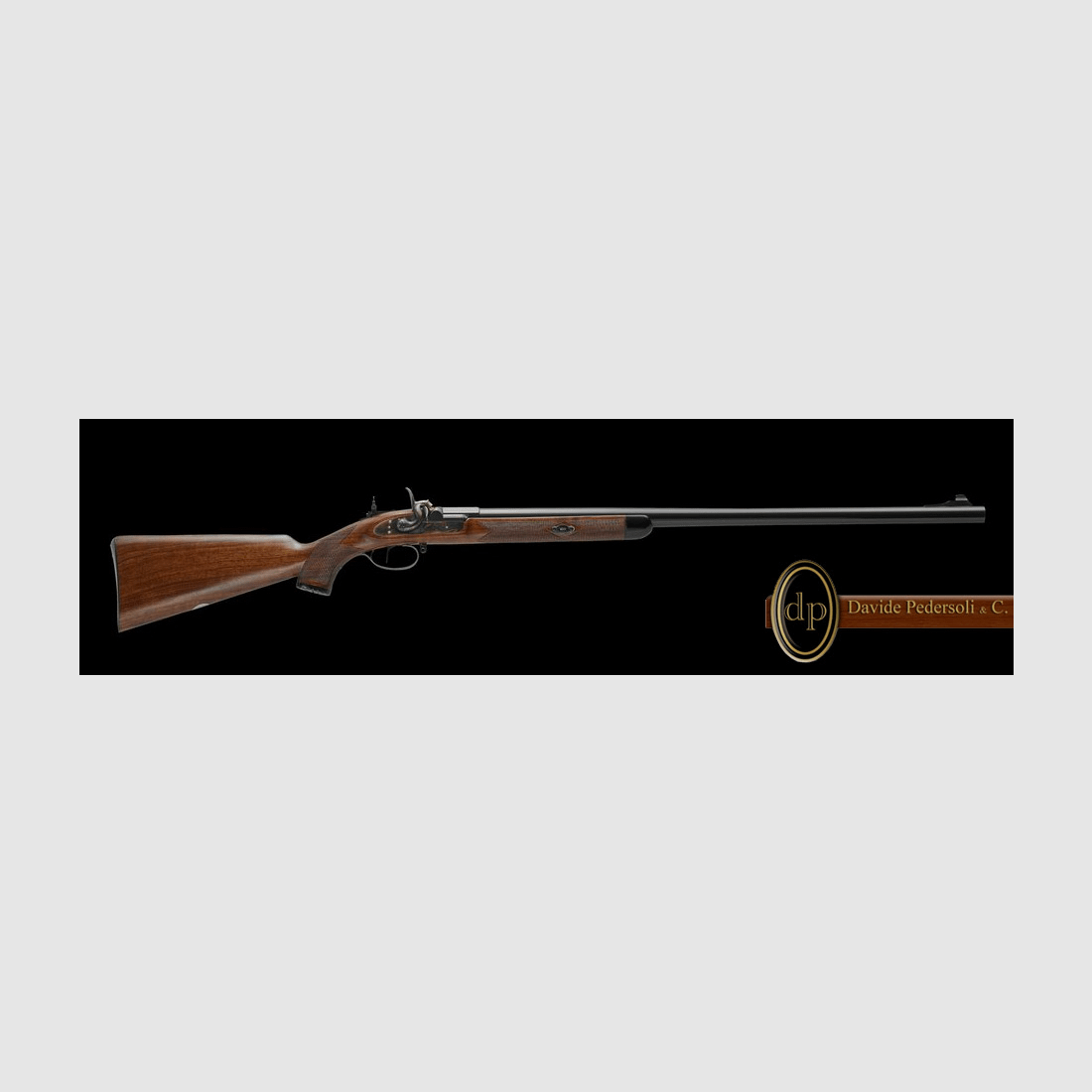 Vorderlader- Perkussionsgewehr von Pedersoli Modell Gibbs Hunter im Kaliber .72 (P18)