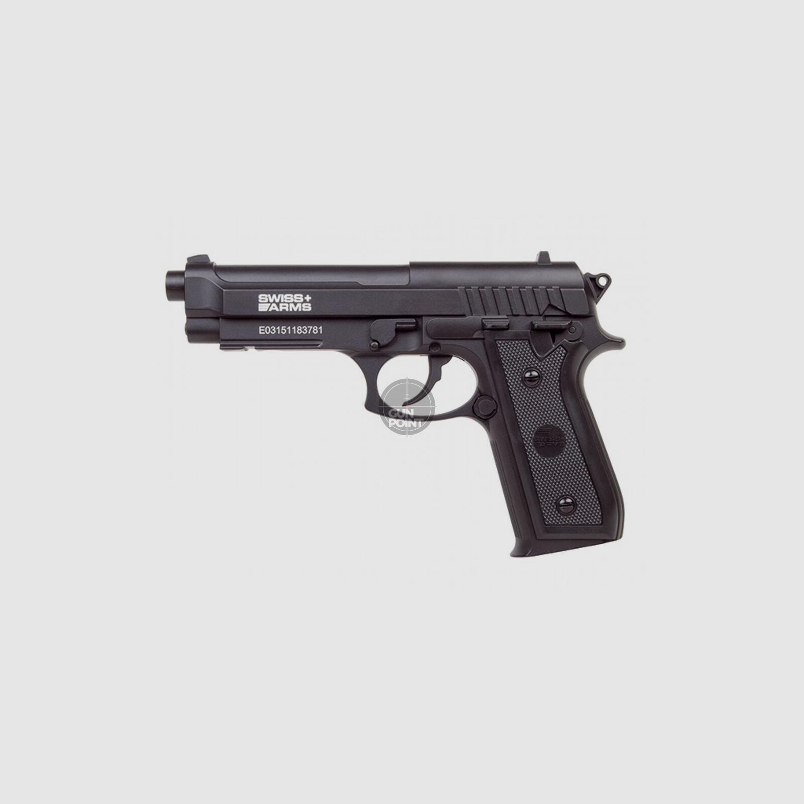 Luftpistole - Swiss Arms SA92 - Co2-System NBB - Kal. 4,5 mm
