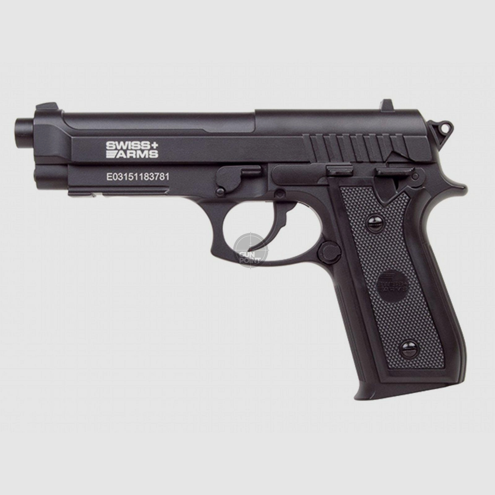 Pistola ad aria compressa - Swiss Arms SA92 - Sistema Co2 NBB - Cal. 4,5 mm