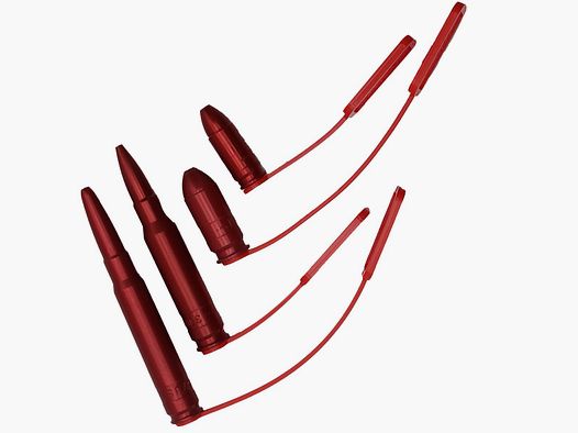 Alu Pufferpatrone mit Sicherheitsfahne - .300Win Mag